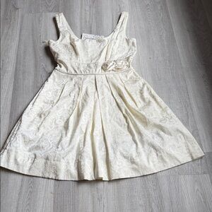 Elegant Cream Kids Dress